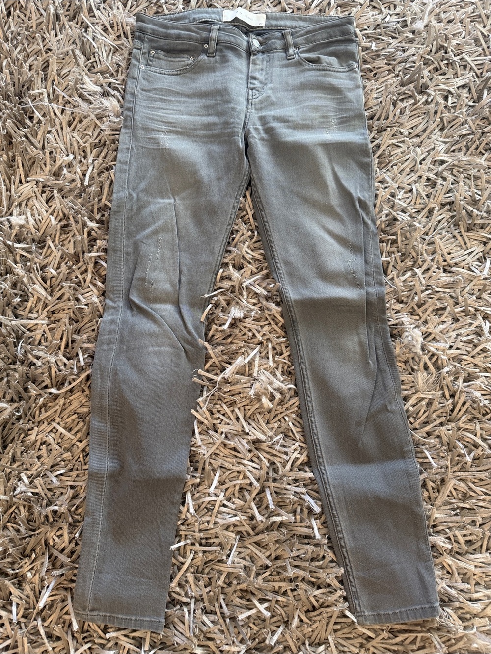 IRO Gray Skinny Jeans